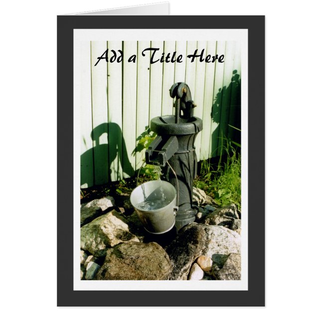 Waterpomp (Voorkant)