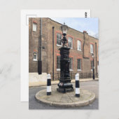 Waterpomp, Holborn, Londen UK Briefkaart (Voorkant / Achterkant)