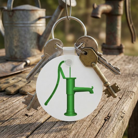 Waterpomp Sleutelhanger