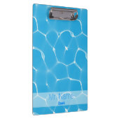 Waterpoolcoach Klembord voor aangepaste naam (Rechts)