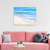Waterrand 4 canvas afdruk (Insitu (Woonkamer))
