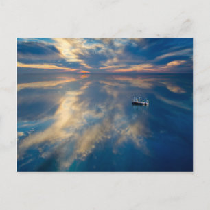 Waterreflecties Briefkaart