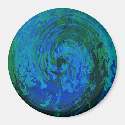 Waterreflecties.... Magneet (Voorkant)