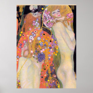 Waterreservoirs, Gustav Klimt Poster