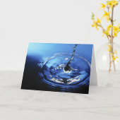 Waterrimpel Kaart (Gele Bloem)