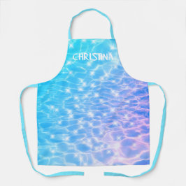 Waterrimpels Blauwe rimpelwaterrimpel Schort