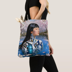 "Water's Digital Dream" – Een digitaal portret Draagtas