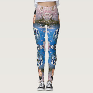 "Water's Digital Dream" – Een digitaal portret Leggings