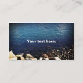 Waters Edge, sjabloon voor visitekaartjes (Achterkant)