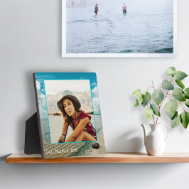 Waters Edge Standing Photo Lijst Plaque Fotoplaat