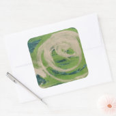 Water's Edge Vierkante Sticker (Envelop)