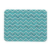 Waters Glitter Chevron Pattern Magneet (Horizontaal)