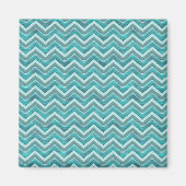 Waters Glitter Chevron Pattern Magneet (Voorkant)