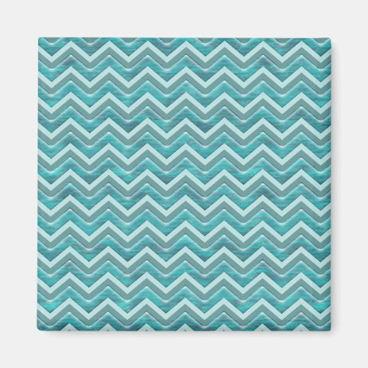 Waters Glitter Chevron Pattern Magneet (Voorkant)