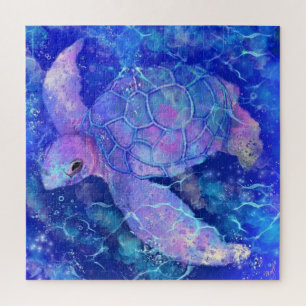 Waterschildpad puzzelschilder legpuzzel