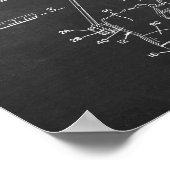 Waterschokbreker Patent #2 Lake House Wall Decor Poster (Hoek)