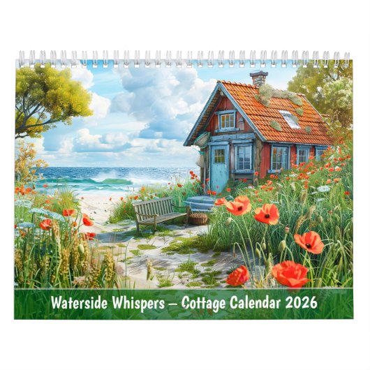 Waterside Whispers – Cottage Agenda 2026 Kalender (Hoes)