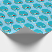 Waterski,  cadeaupapier (Hoek)