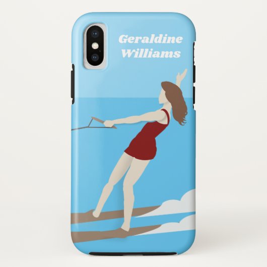 Waterski, Case-Mate iPhone case (Achterkant)