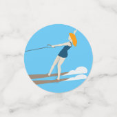 Waterski,  confetti (Kleine voorkant)