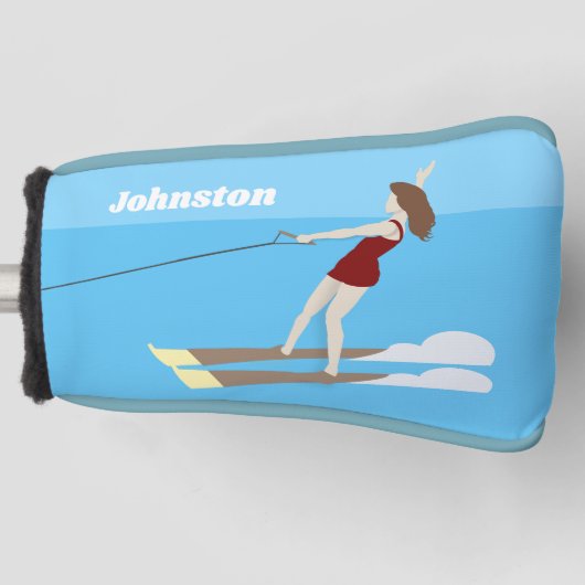 Waterski, golfheadcover (Voorkant)