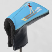 Waterski, golfheadcover (3/4 voorkant)