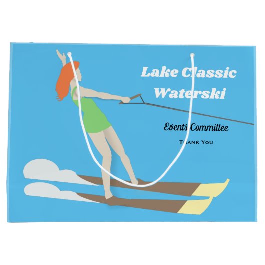 Waterski,  groot cadeauzakje (Achterkant)