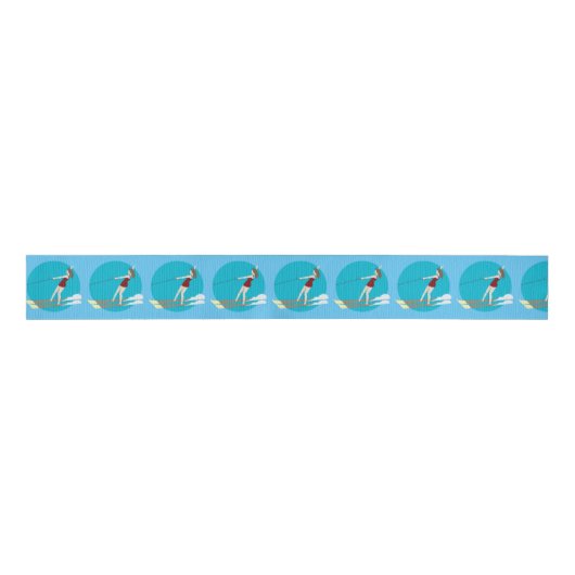 Waterski,  grosgrain lint (Voorkant)