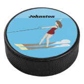 Waterski,  hockey puck (3/4)
