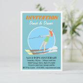 Waterski,  kaart (Staand voorkant)