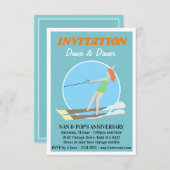 Waterski,  kaart (Voorkant / Achterkant)