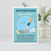 Waterski,  kaart (Staand voorkant)