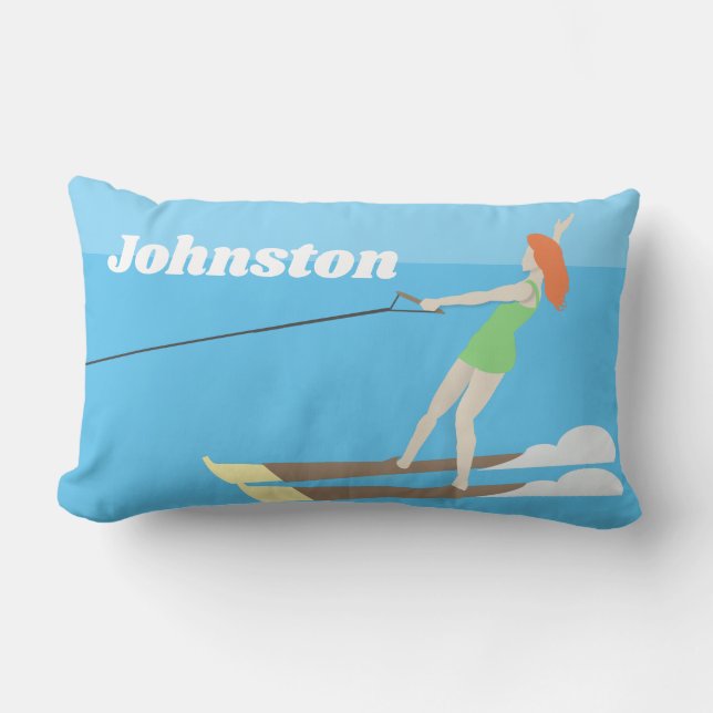 Waterski,  kussen (Voorkant)