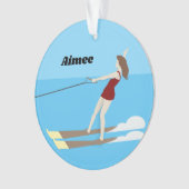 Waterski,  ornament (voorkant)