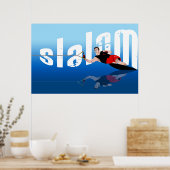 Waterski Poster (Keuken)