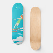 Waterski,  skateboard (Voorkant)