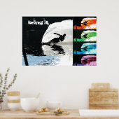 Waterski slalom poster - BRENGT IT (Keuken)