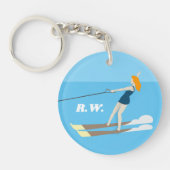 Waterski,  sleutelhanger (Voorkant)