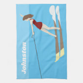 Waterski,  theedoek (Verticaal)