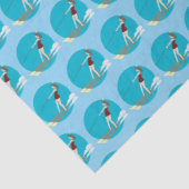 Waterski,  tissuepapier (Detail)