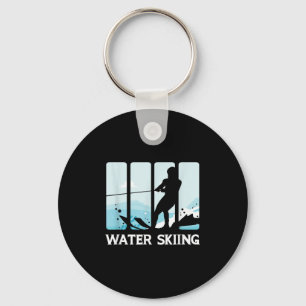 Waterski Vakantie Zomer Avontuur Watersport Sleutelhanger