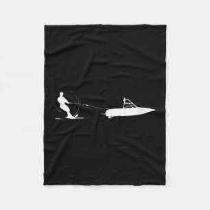 Waterski - Waterski-cadeau voor waterskiërs  Fleece Deken