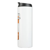 Waterskiën is mijn medicijn thermosbeker (Geroteerd rechts)