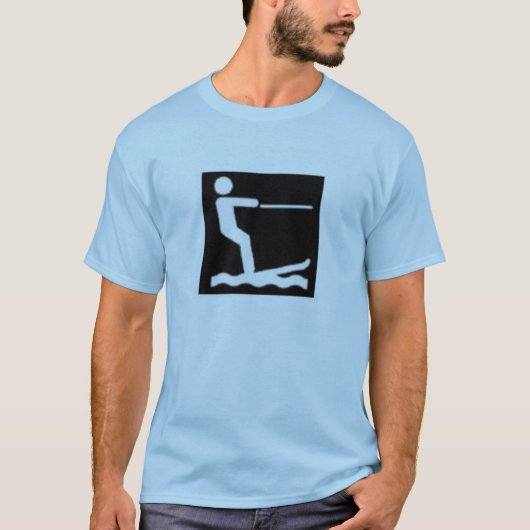 waterskiën t-shirt (Voorkant)