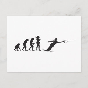 Waterskiing Briefkaart