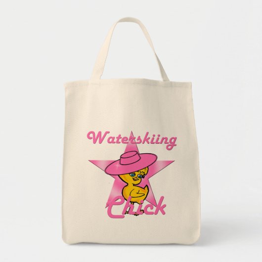 Waterskiing Chick #8 Tote Bag (Voorkant)