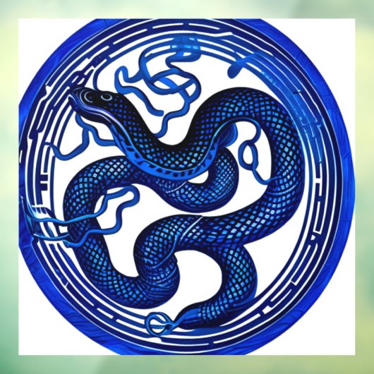 Waterslang Raamsticker (Vel 3)