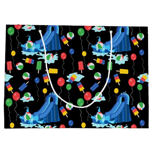 Waterslide Kinder Zomer Jongen Meisje Fun Groot Cadeauzakje (Achterkant)