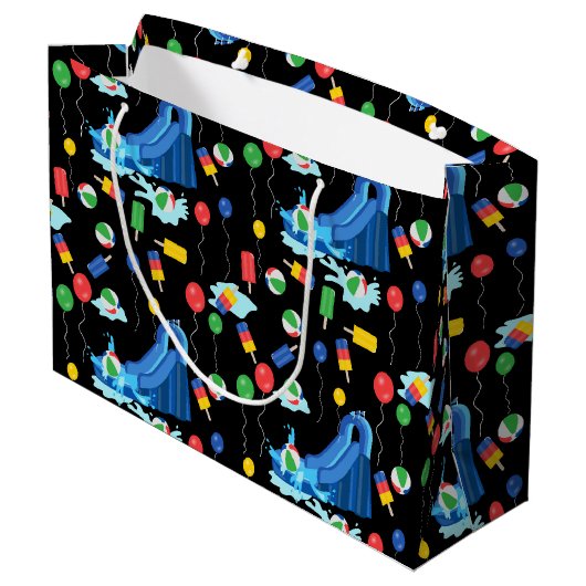 Waterslide Kinder Zomer Jongen Meisje Fun Groot Cadeauzakje (Achterkant Gekanteld)