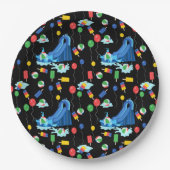 Waterslide Kinder Zomer Jongen Meisje Fun Papieren Bordje (Voorkant)